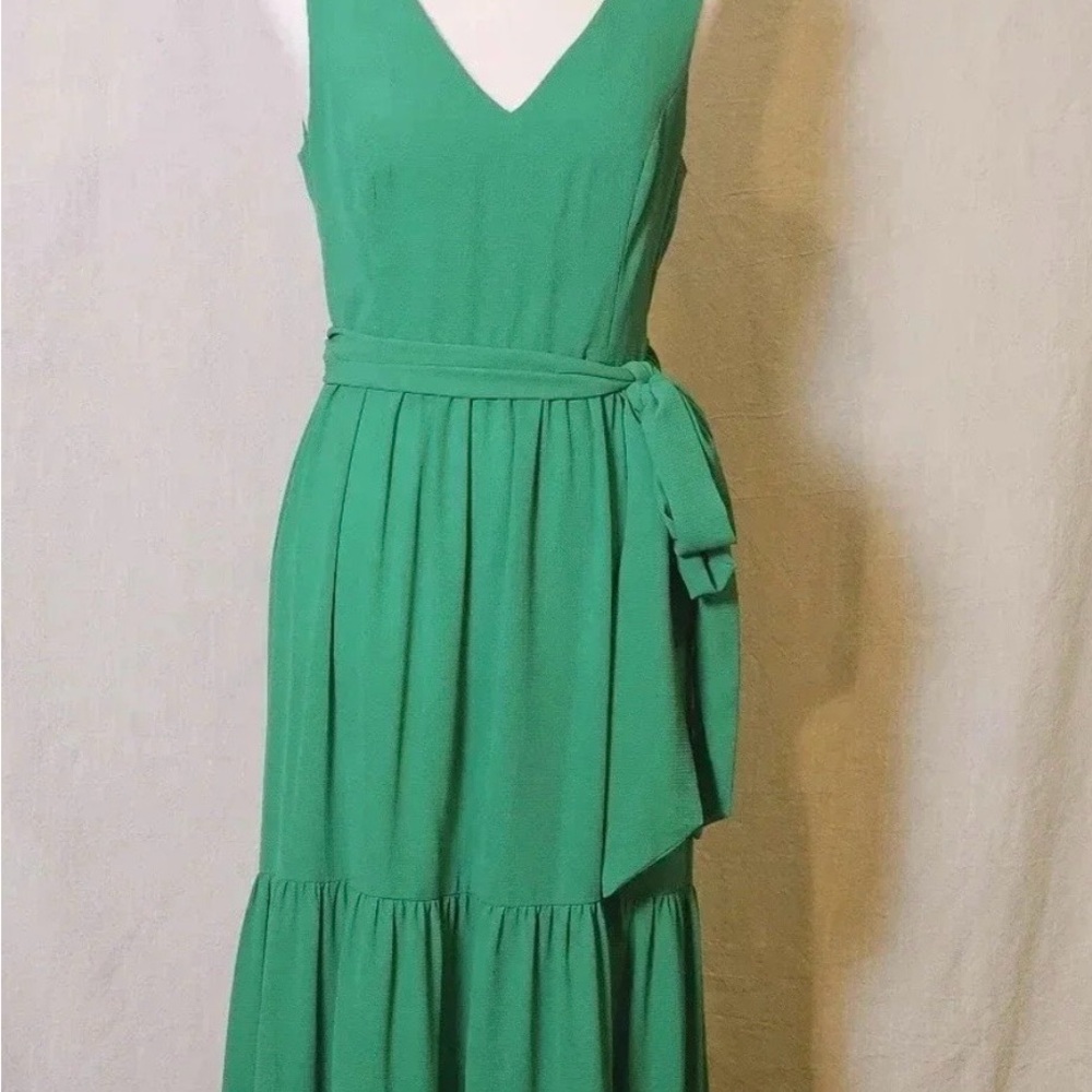 💚💚 🐰🐰perfect for EASTER Lilly Pulitzer Vibrant Green Maxi Dress size 4 💚💚💚🐰🐰